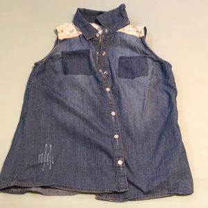 Demin jean vest